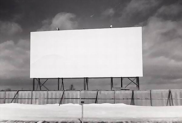Bay Drive-In Theatre - Screen February 1960 Courtesy Mrs Norman Vanwormer (newer photo)